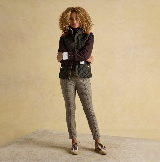 Joules BRAEMAR LUXE Womens Quilted Jacket Green