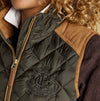 Joules BRAEMAR LUXE Womens Quilted Jacket Green