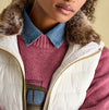 Joules BECKLEY Womens Gilet Winter White