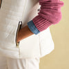 Joules BECKLEY Womens Gilet Winter White