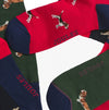 Joules STRIKING Mens Socks Textured Dogs 3Pk