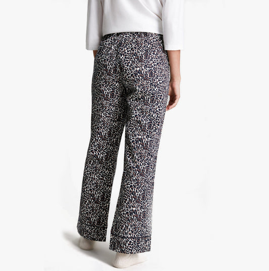 Joules LUNA Womens Cotton Pyjama Bottoms Creme Feather