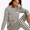 Joules DREAMLEY Womens Cotton Pyjamas Cream Sausage Dog Stripe