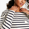 Joules DREAMLEY Womens Cotton Pyjamas Cream Sausage Dog Stripe