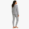 Joules DREAMLEY Womens Cotton Pyjamas Cream Sausage Dog Stripe