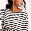 Joules DREAMLEY Womens Cotton Pyjamas Cream Sausage Dog Stripe