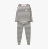Joules DREAMLEY Womens Cotton Pyjamas Cream Sausage Dog Stripe