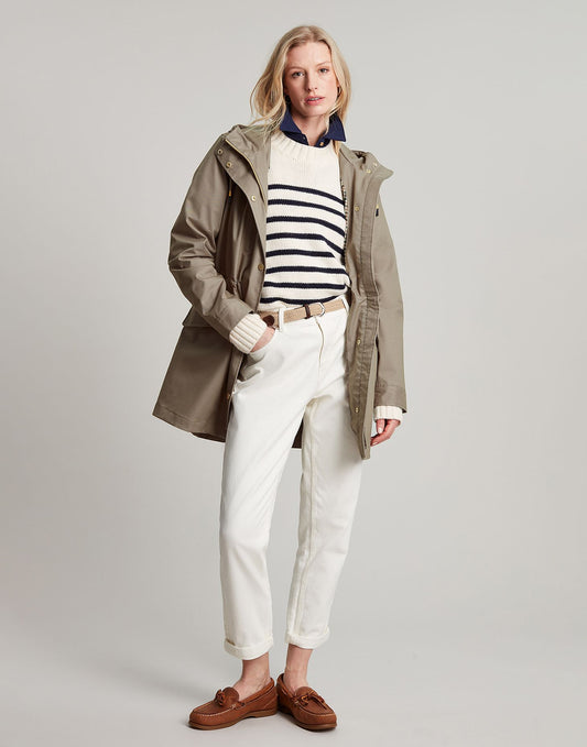 Joules PADSTOW Womens Raincoat Mushroom