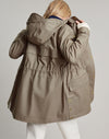Joules PADSTOW Womens Raincoat Mushroom