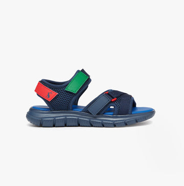 Joules HOVE Kids Adjustable Sandals French Navy