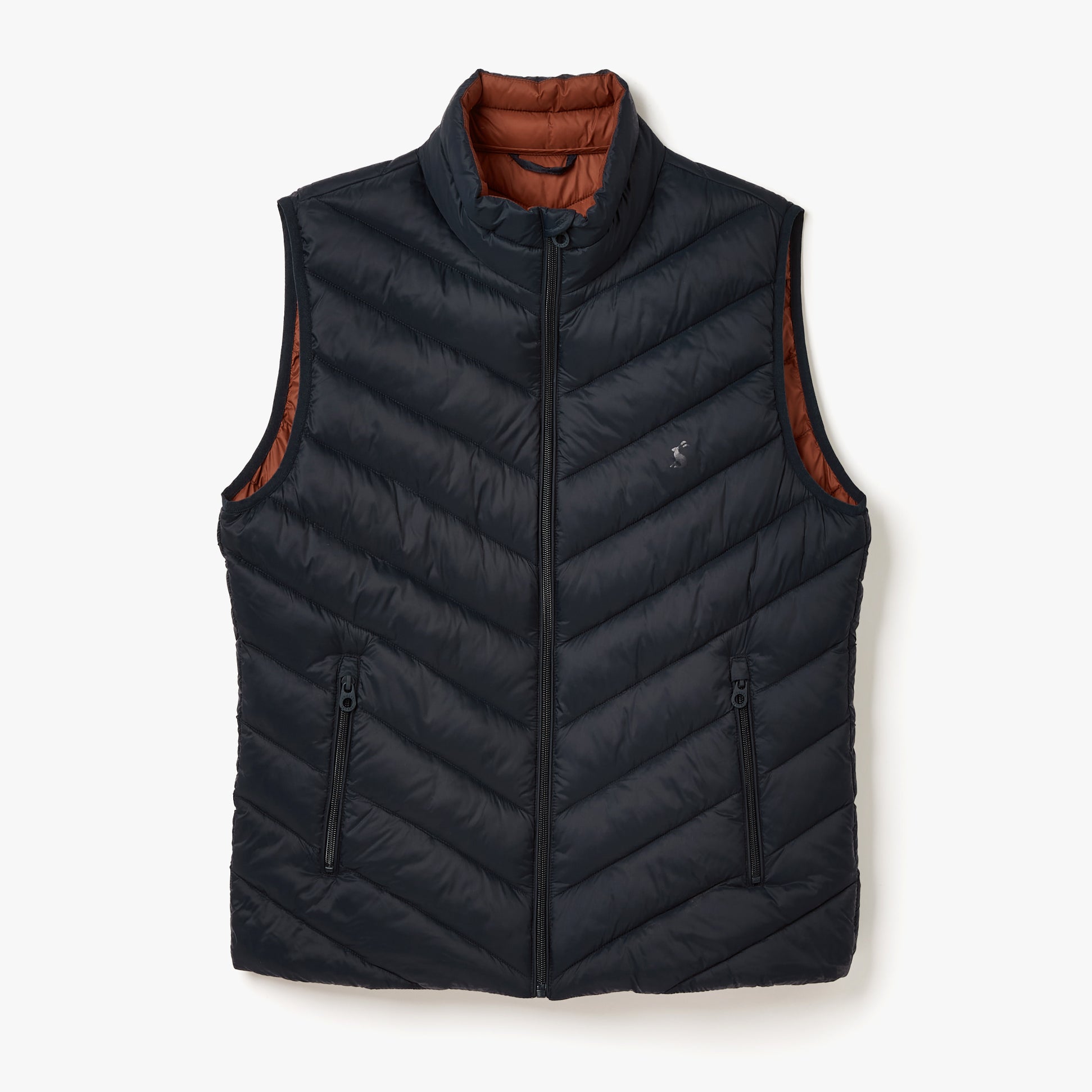 Joules GARRETT Mens Gilet Navy