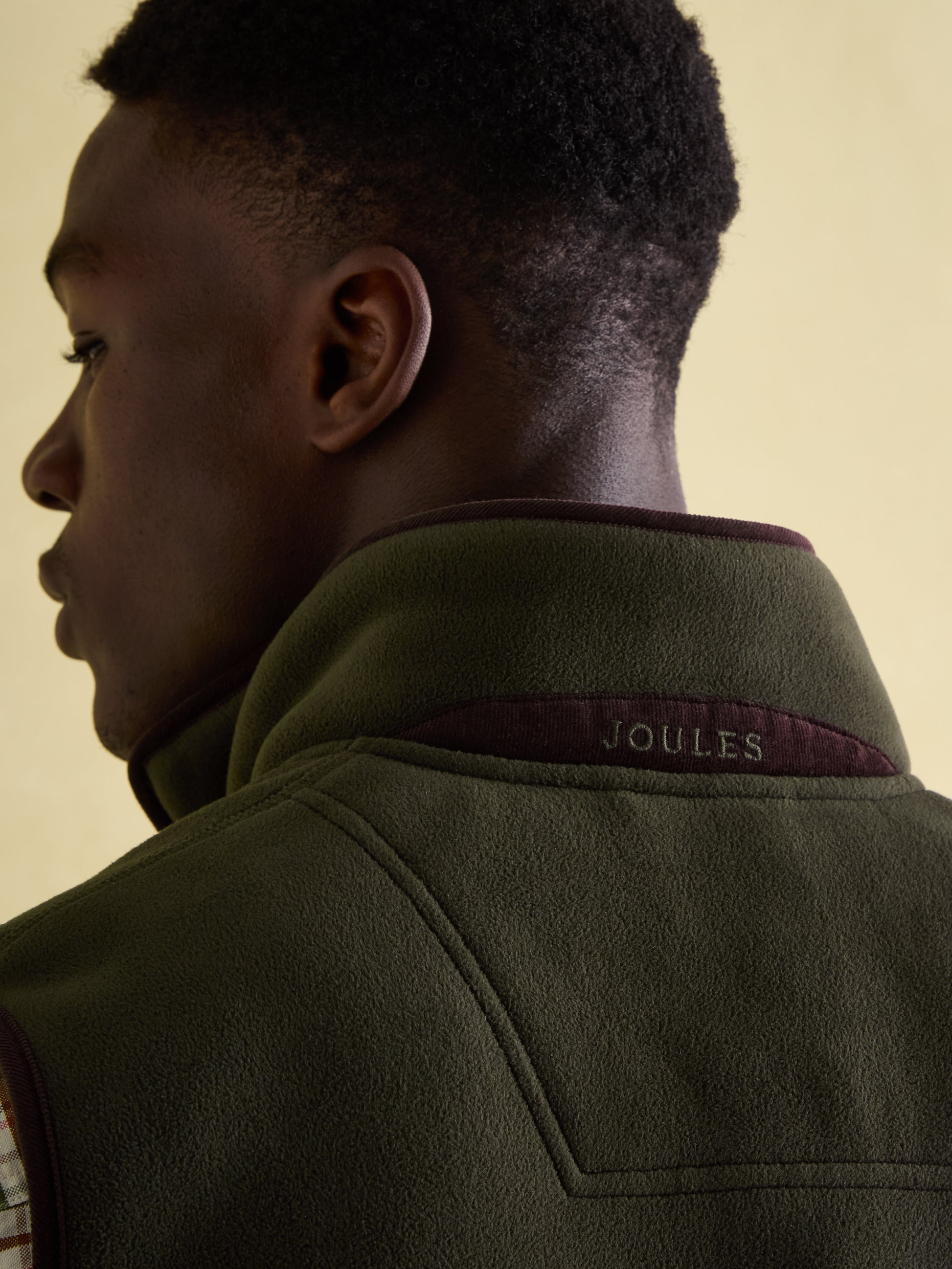 Joules GREENFIELD Mens Gilet Green