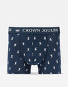 Joules CROWN JOULES Mens 2 Pack Boxers Navy Hare