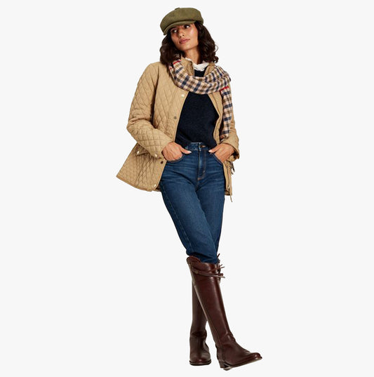 Joules ALLENDALE Womens Jacket Tan