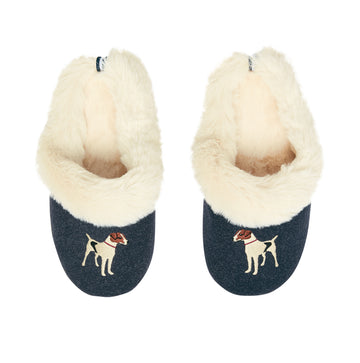Joules SLIPPET LUXE Womens Slippers French Navy