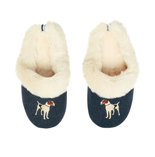 Joules SLIPPET LUXE Womens Slippers French Navy
