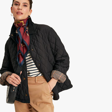 Joules ARLINGTON Womens Jacket Black