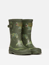 Joules JNR WELLY PRINT Boys Wellies Green Dino