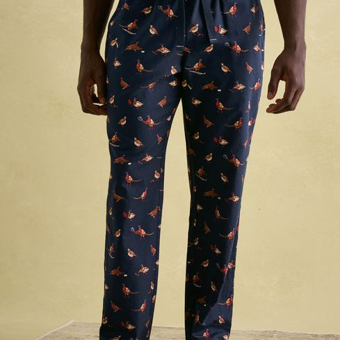 Joules DOZER Pyjama Bottoms Game Birds