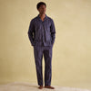 Joules HUGO Mens Pyjama Set Navy Stripe