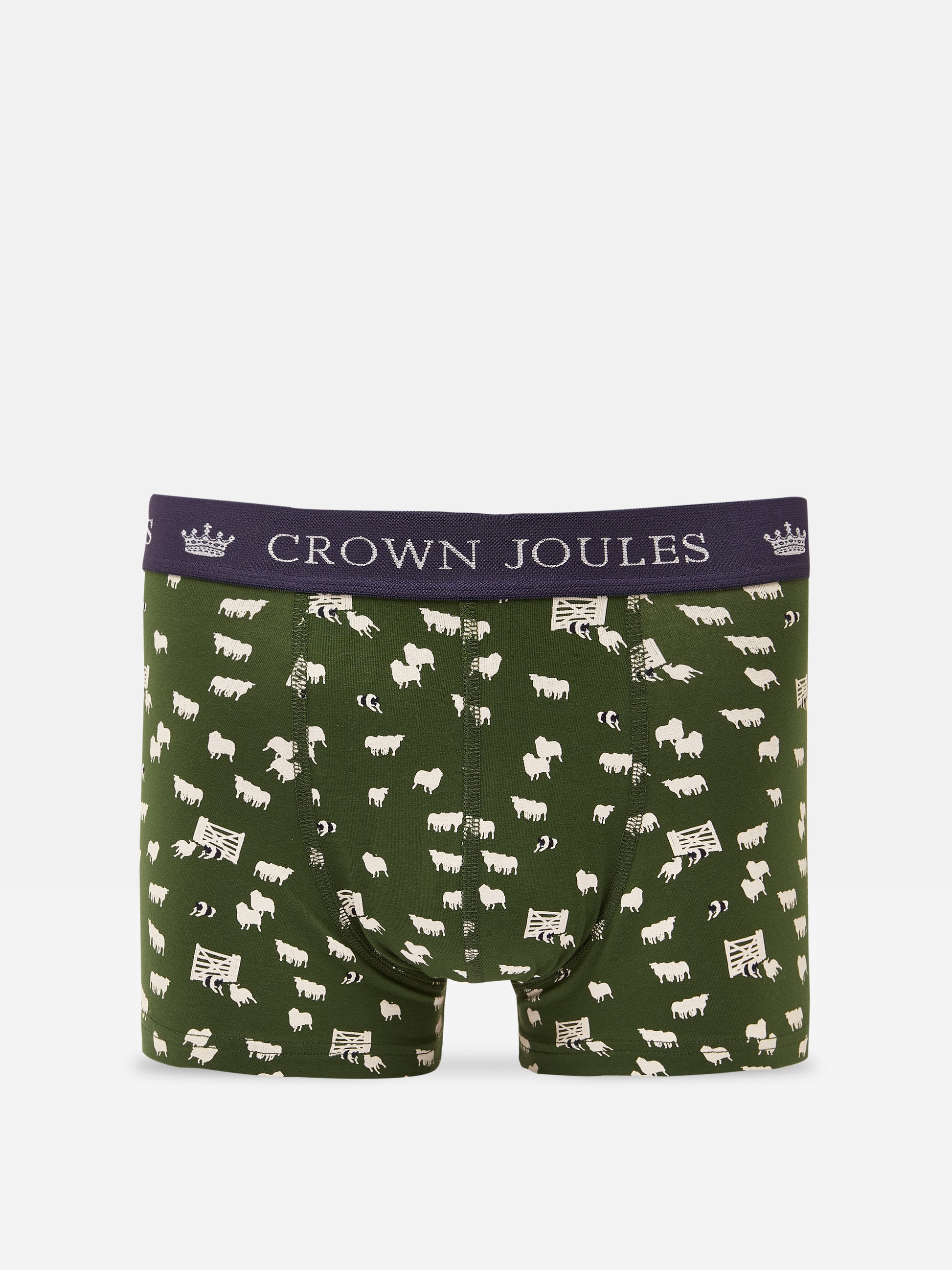 Joules CROWN JERSEY Mens 2-Pack Boxers Flocks Sake