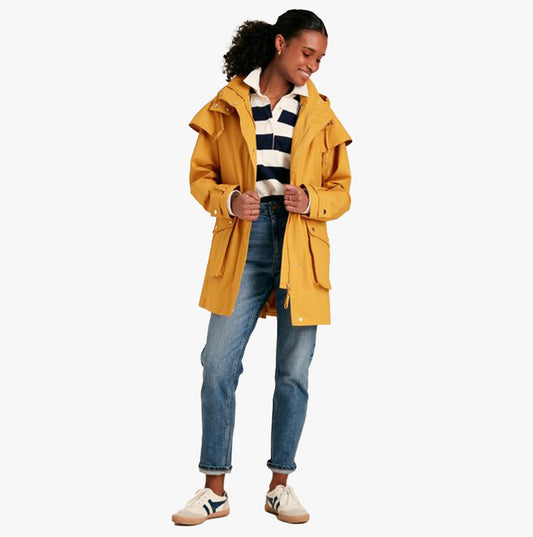 Joules EDINBURGH Womens Coat Antique Gold