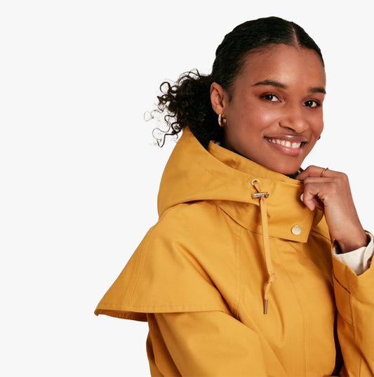 Joules EDINBURGH Womens Coat Antique Gold