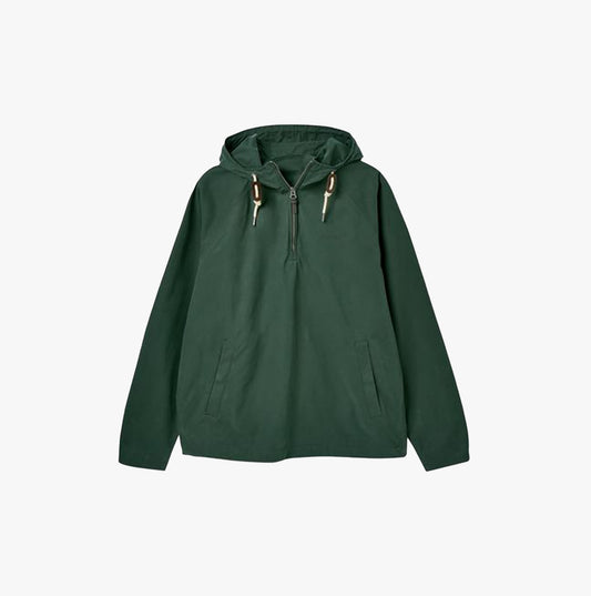 Joules TEAL WILTON Pullover Mens Dry Wax Jacket Teal