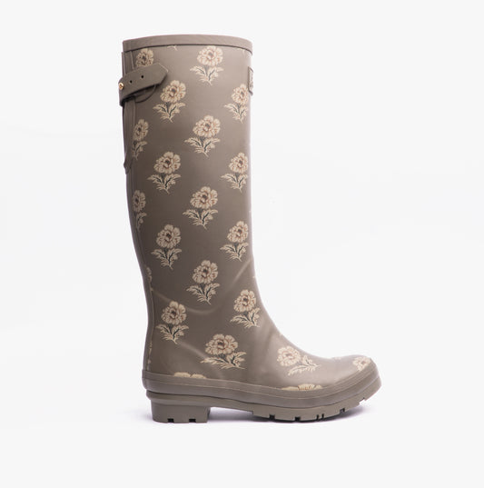 Joules WELLY PRINT Womens Wellies Green Floral