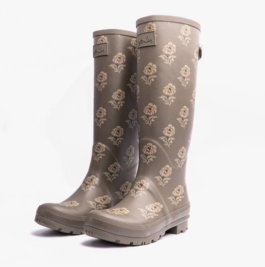 Joules WELLY PRINT Womens Wellies Green Floral
