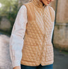 Joules STATELY Womens Gilet Beige
