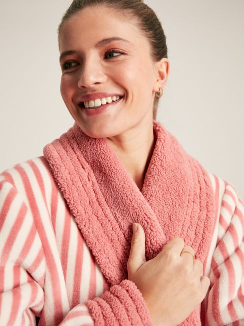 Joules MATILDA Womens Night Gown Pink Stripe