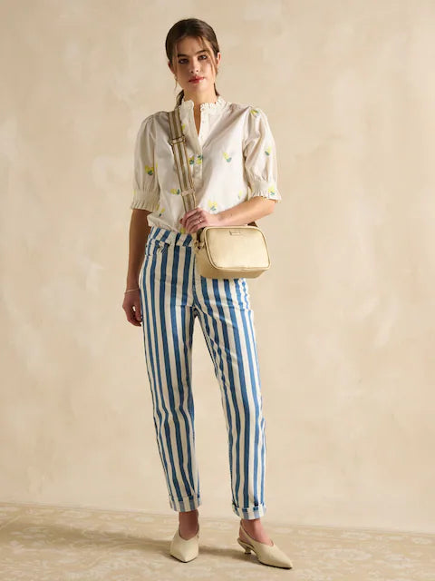 Joules TRENT Womens Cross Body Bag Gold