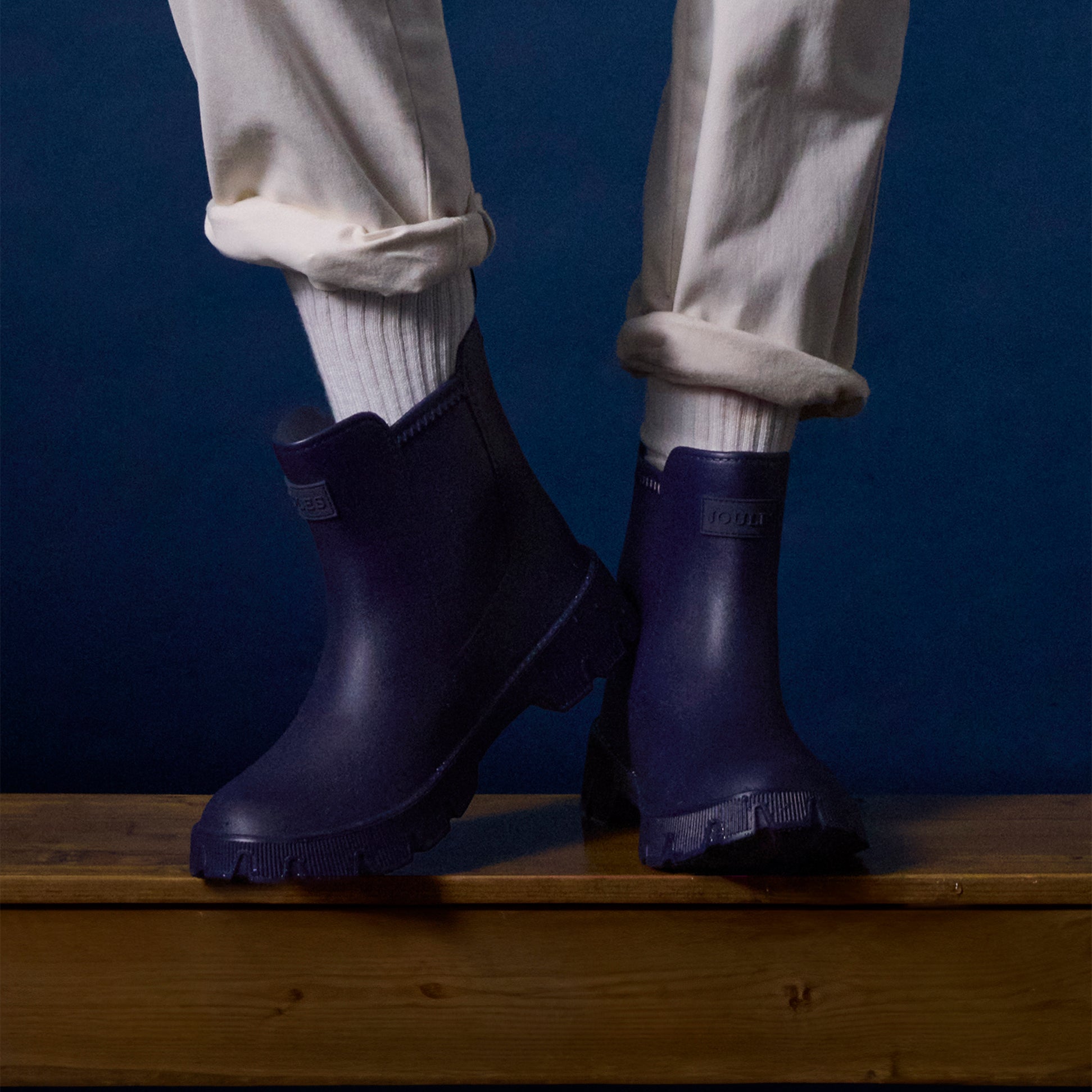Joules RAINDANCE Womens Wellies Navy