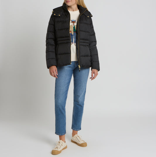Joules HADLOW Womens Short Coat Black