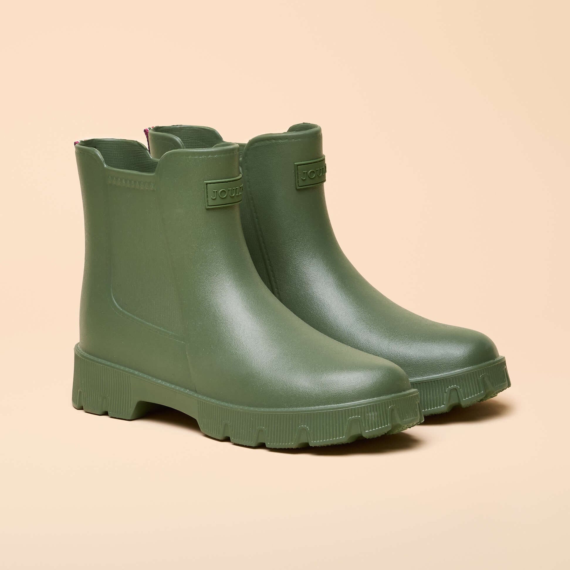 Joules RAINDANCE Lightweight Wellies Khaki Green