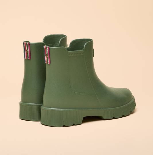 Joules RAINDANCE Womens Wellies Khaki Green