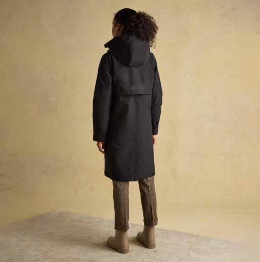 Joules RAINAWAY Womens Raincoat Black