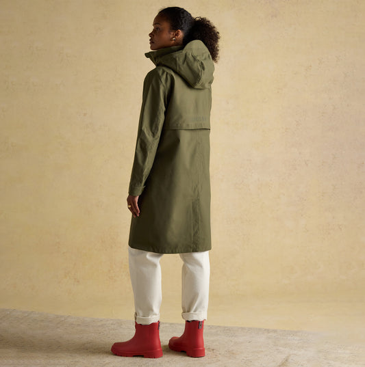Joules RAINAWAY Womens Waterproof Raincoat Green