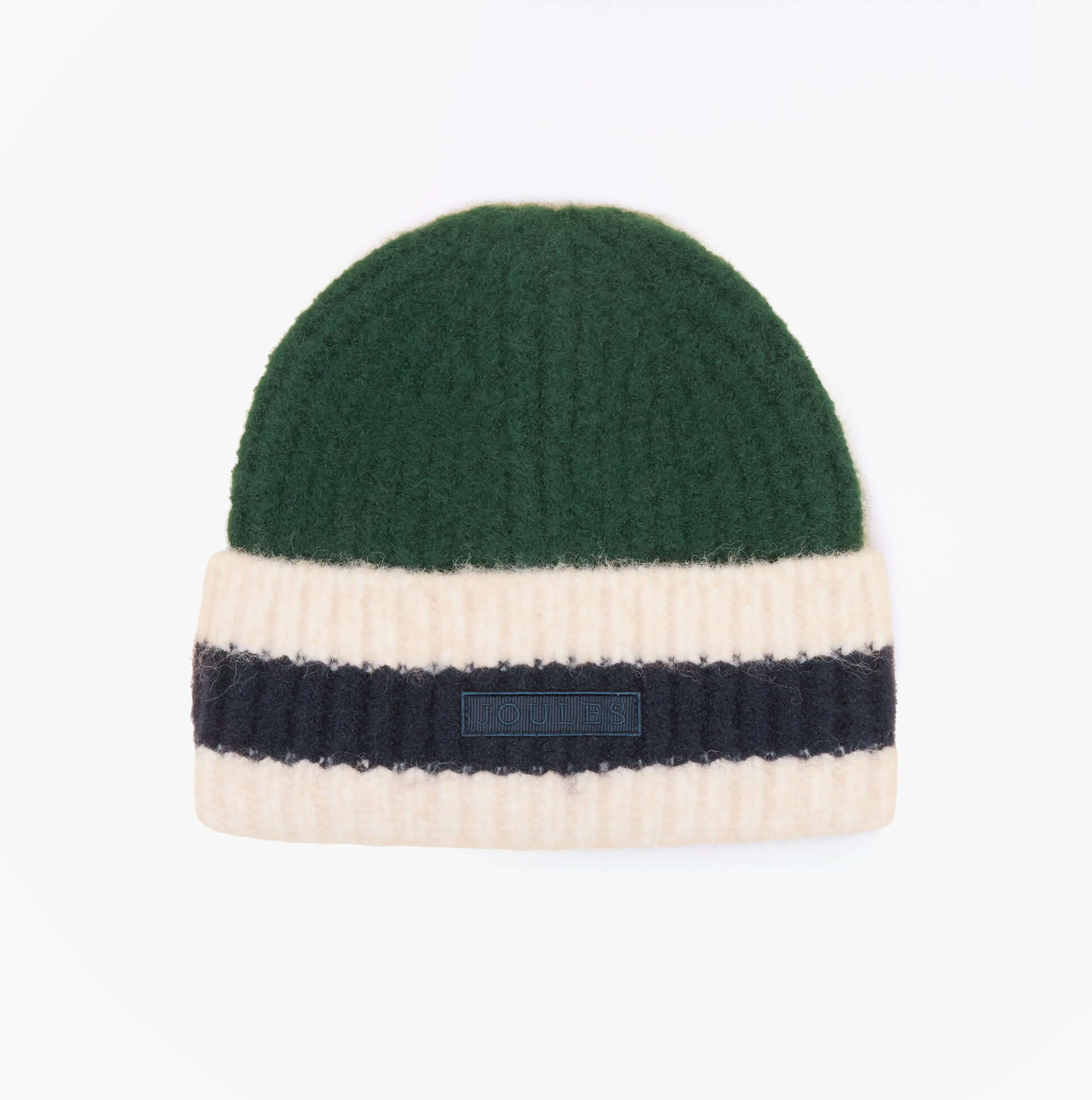 Joules POPLEY STRIPE Womens Beanie Green/Blue