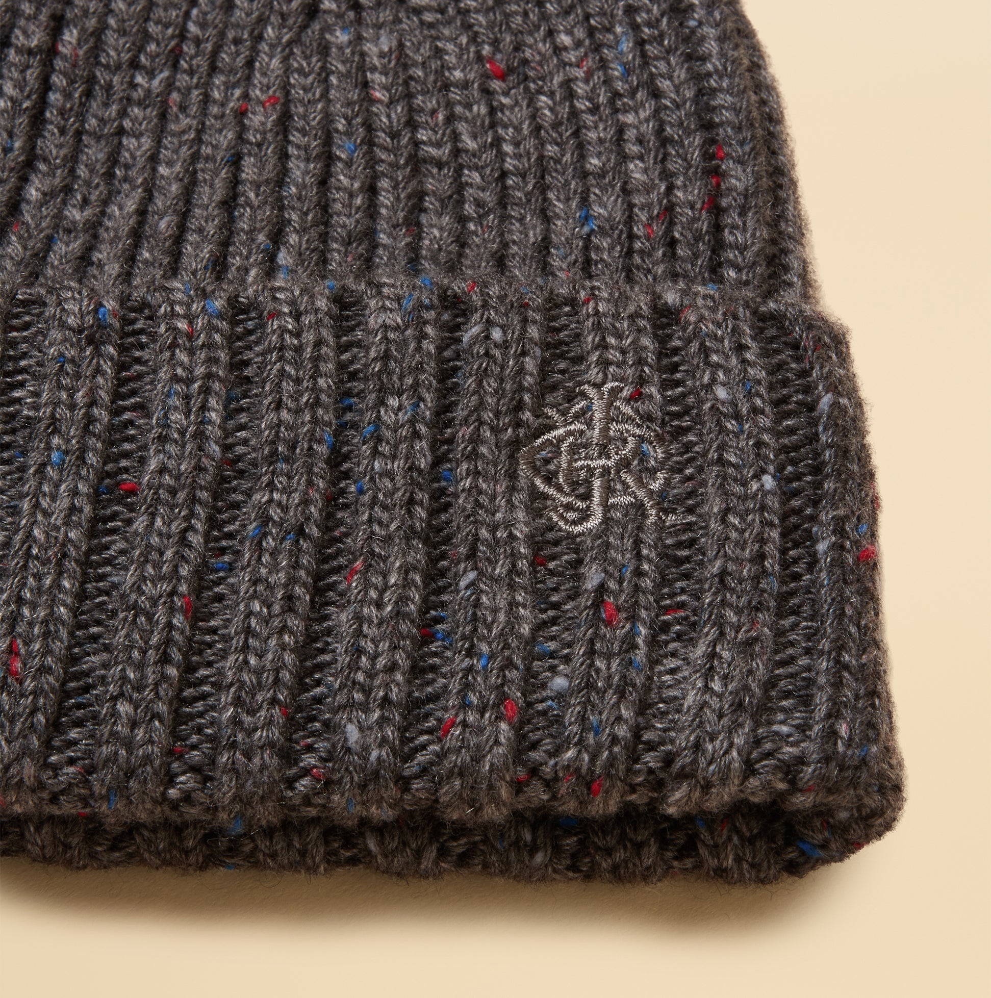 Joules HAMMOND Mens Beanie Grey