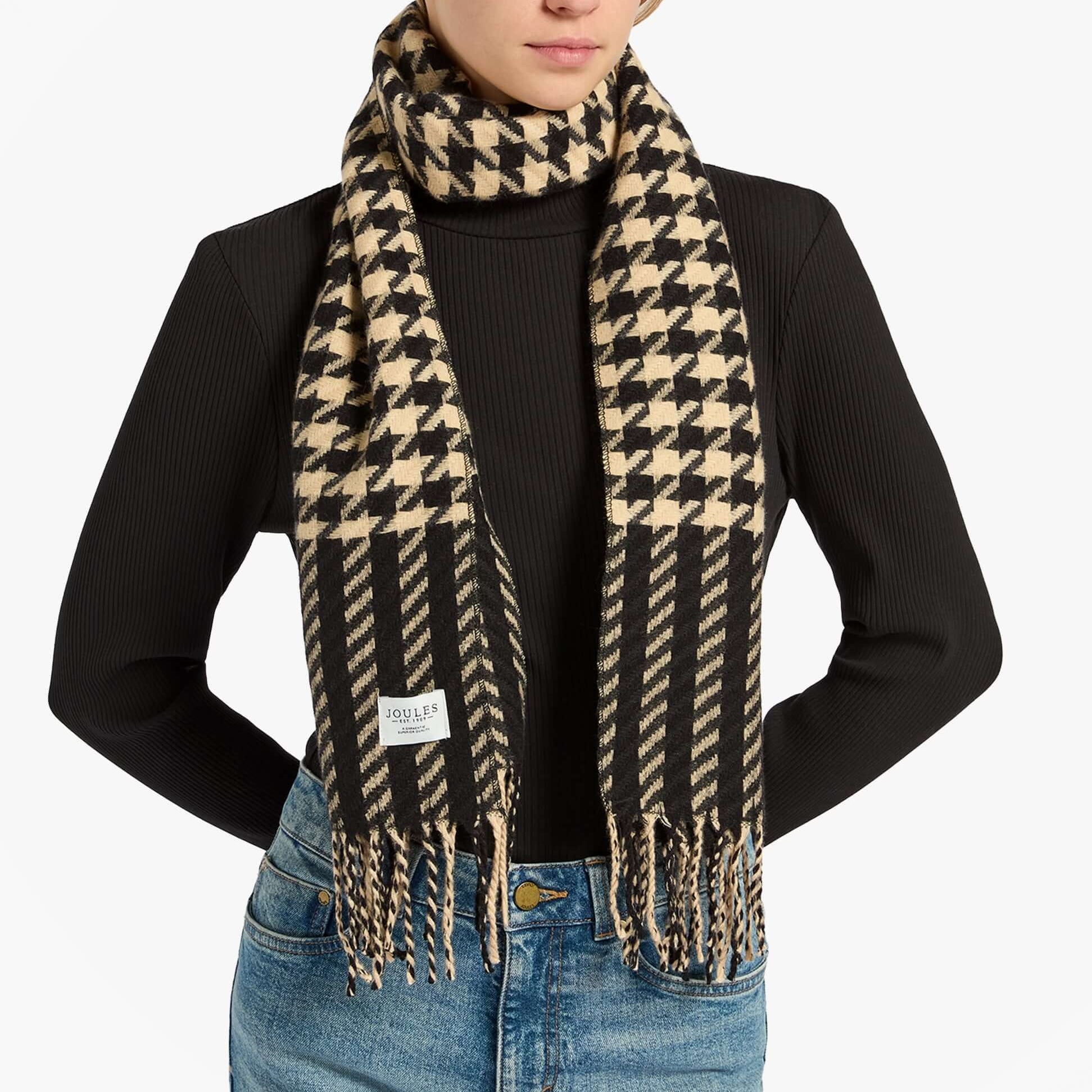 Joules LANGTREE Womens Winter Black/Tan