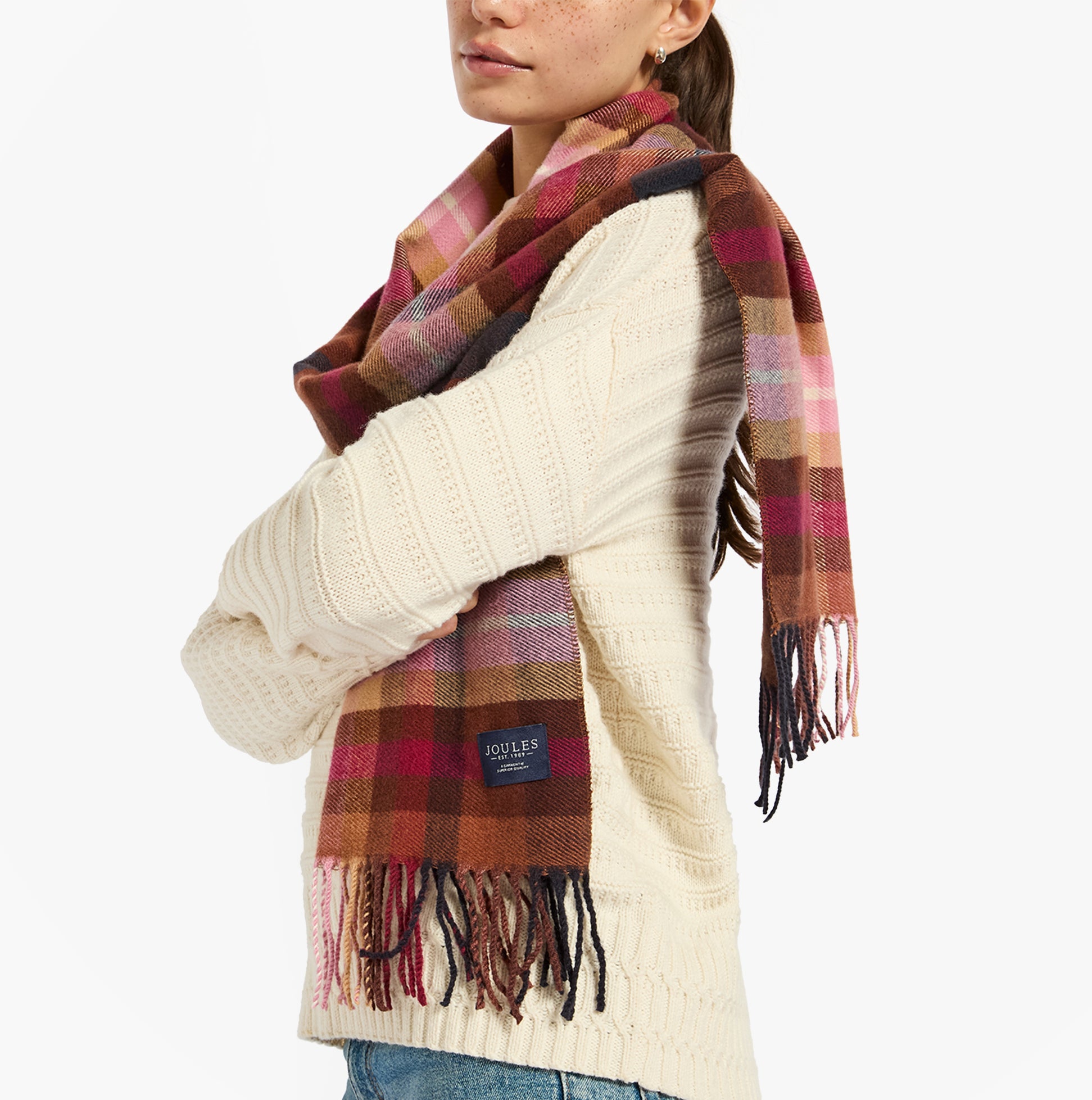 Joules Joules LANGTREE Womens Winter Berry Red