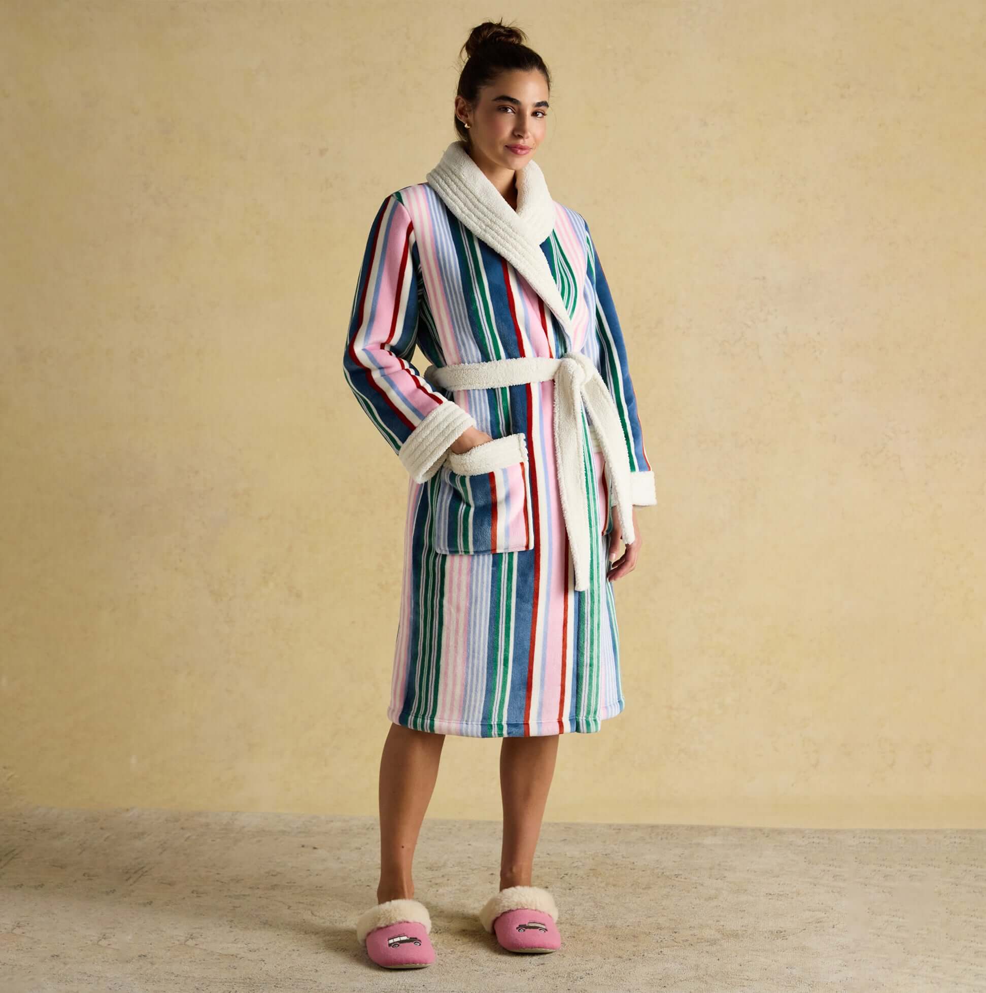 Joules MATILDA Womens Robe Multi