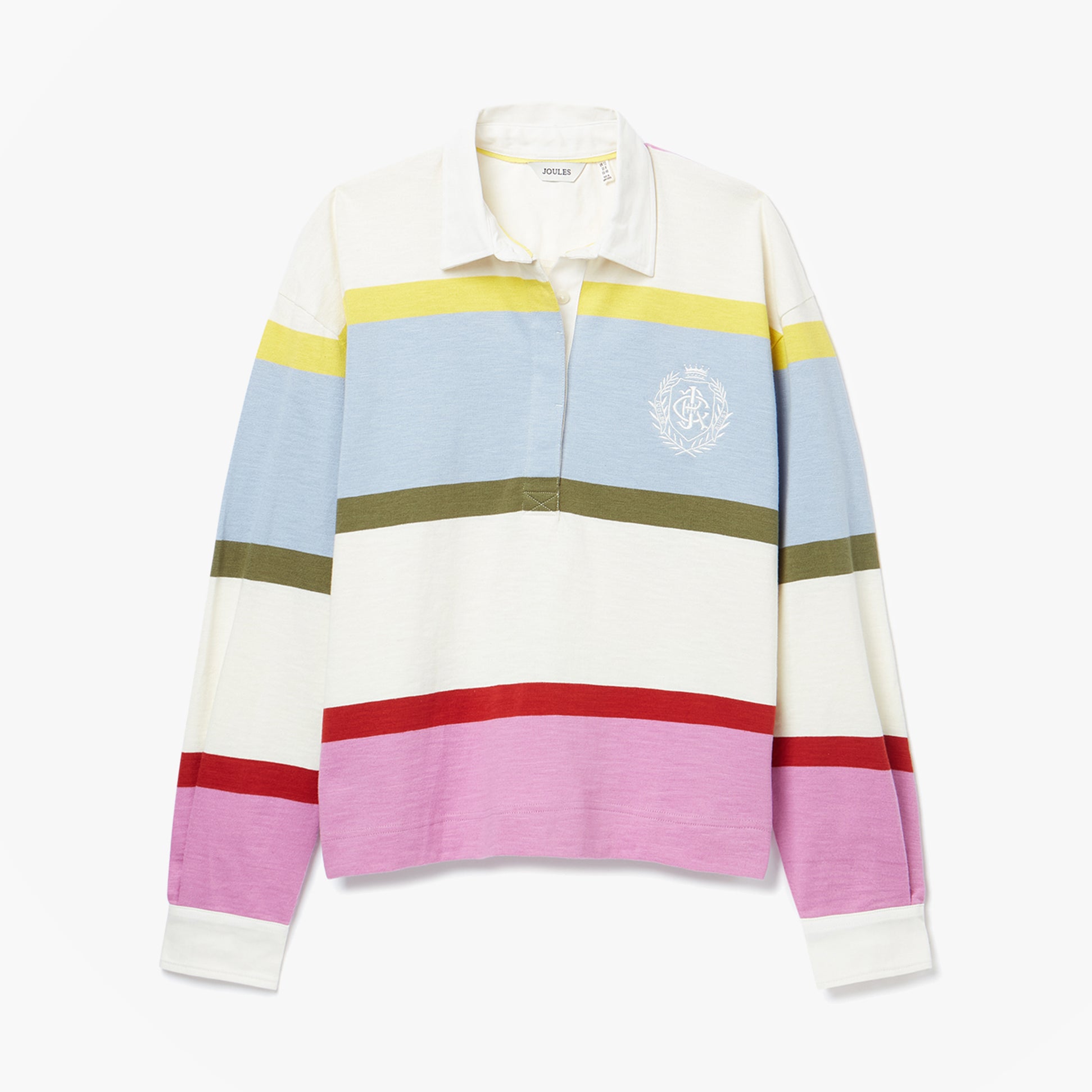Joules LARA SLUB Womens Rugby Shirt Multi