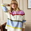 Joules LARA SLUB Womens Rugby Shirt Multi