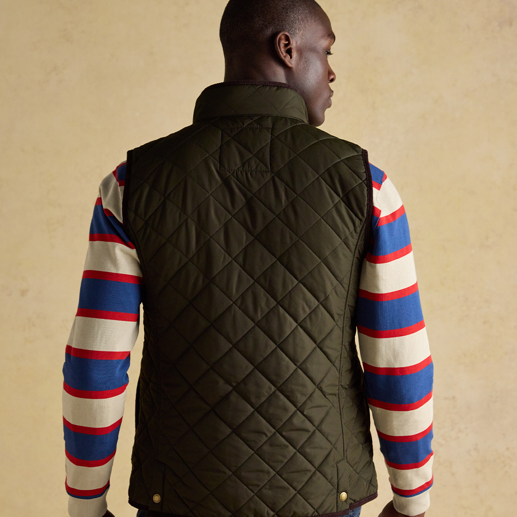 Joules MAYNARD Mens Gilets Green