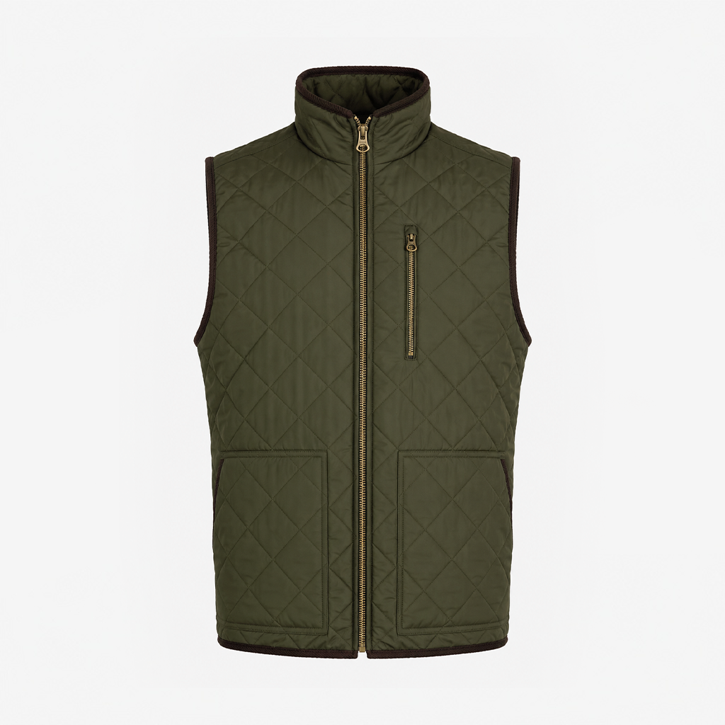 Joules MAYNARD Mens Gilets Green