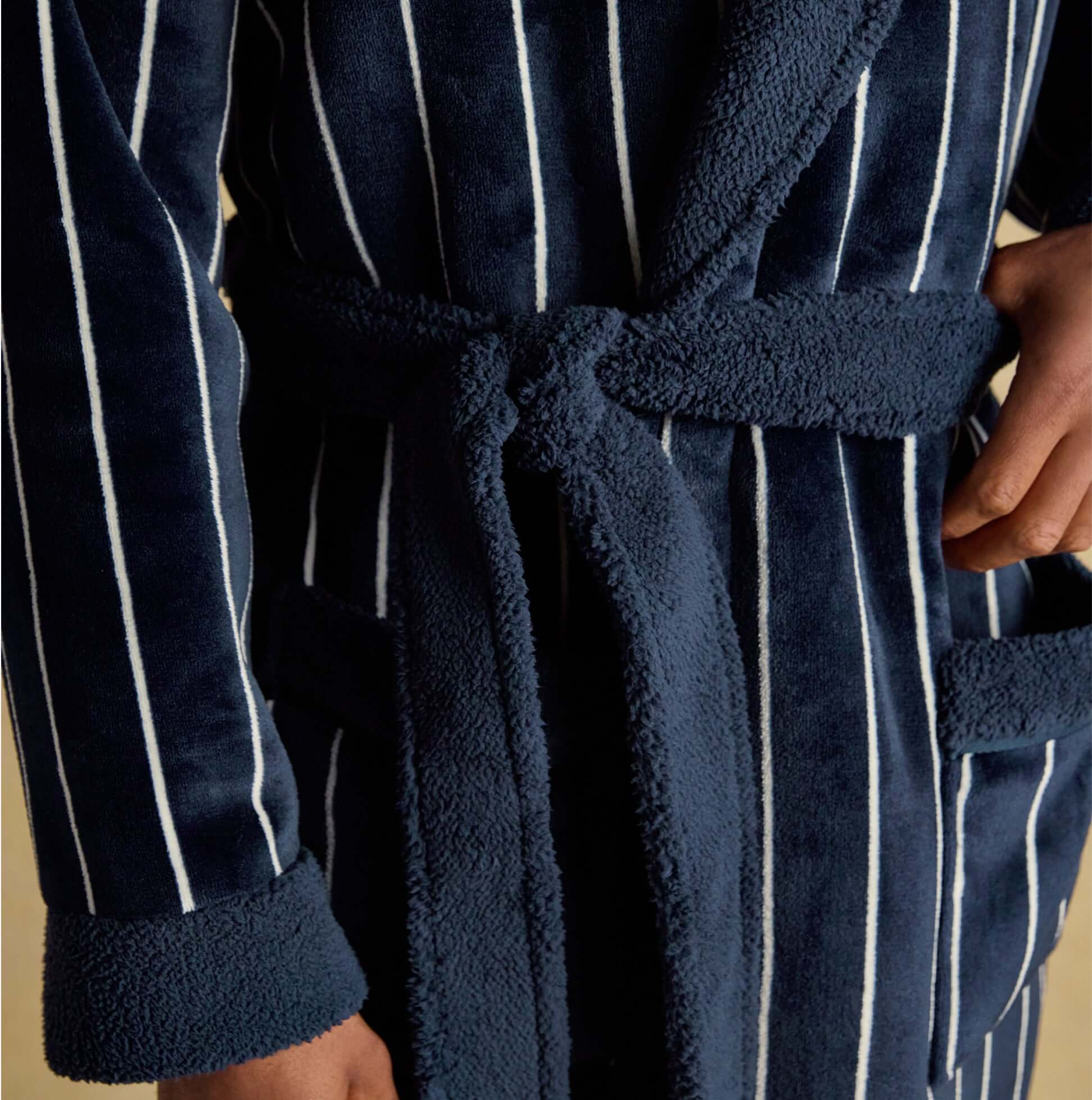 Joules MONTAGUE Mens Robe Navy
