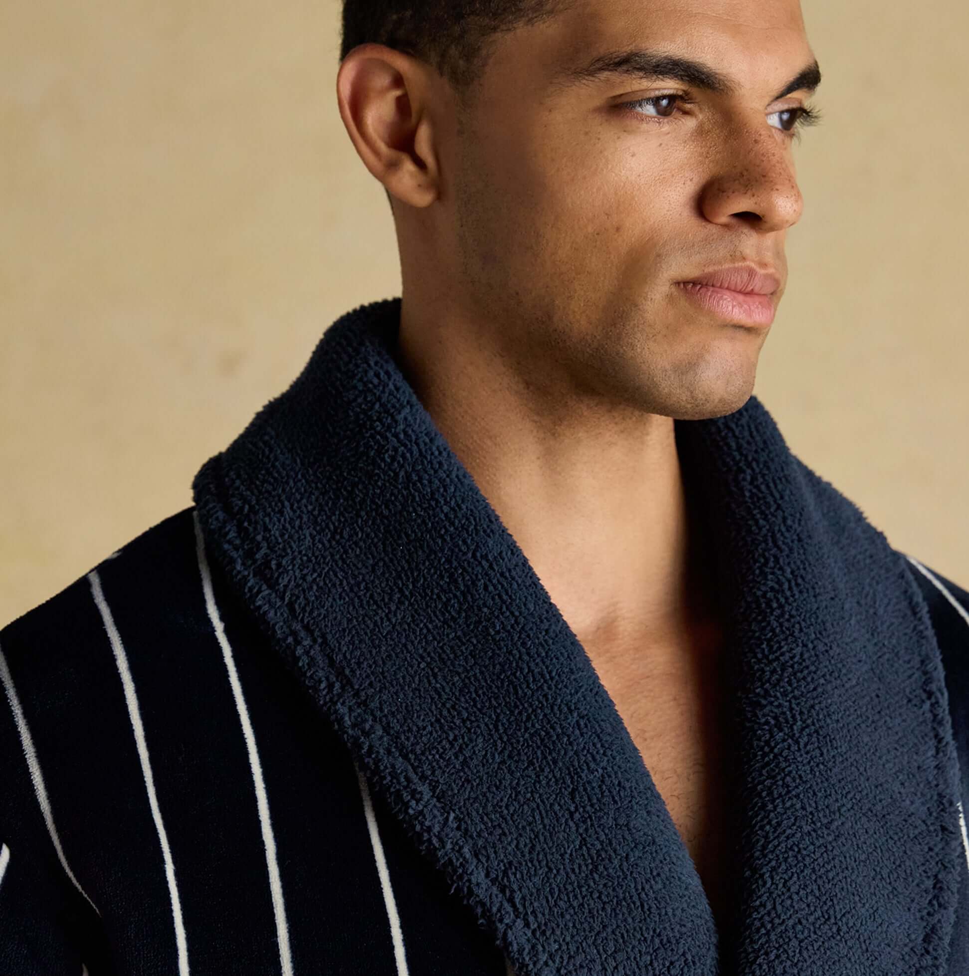 Joules MONTAGUE Mens Robe Navy